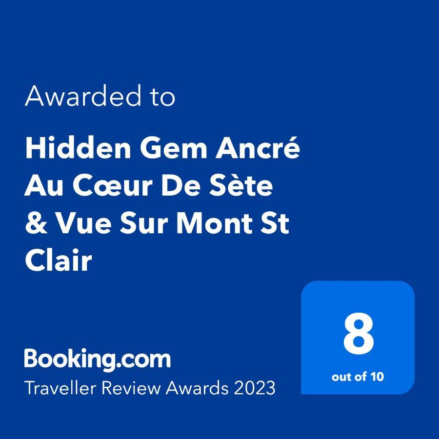 Hidden Gem Au Coeur De Sete & Vue Sur Mont St Clair Lejlighed Eksteriør billede